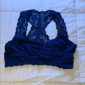 Navy blue bralette